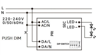 35W LED Treiber Konstantstrom 150 bis 700mA
