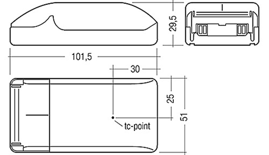 LED Konverter - 700mA/10-20W, 13-29V nicht dimmbar
