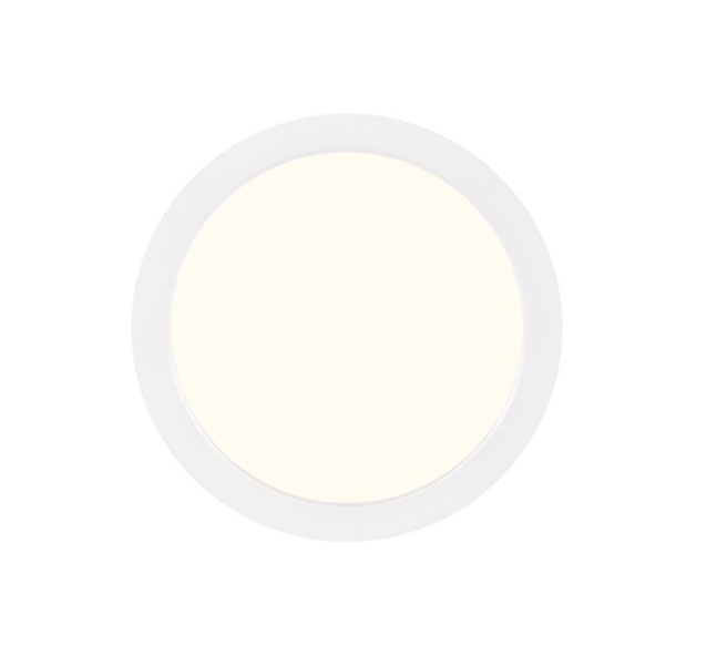 Auf / Einbauleuchte Flat ø217mm  LED 18W 1750lm CRI80 switch 830/840/865