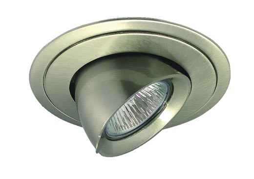 Einbauleuchte Osca 110 nickel-geb.