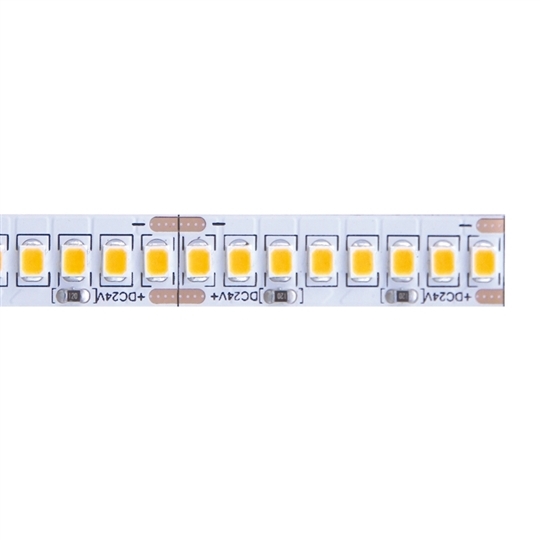 LED Strip IP20, 24VDC, 10W/m, 3000°K, 1200lm/m, 224 LED/m, CRI90, 3M