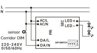 35W LED Treiber Konstantstrom 150 bis 700mA