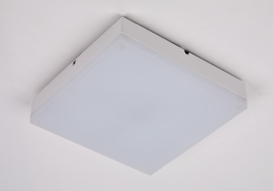 Aufbauleuchte LED LOTOS ELEGANCE SQUARE IP54 12W 1200lm 840