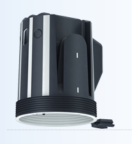 Einbaugehäuse ThermoX® LED H=95mm für DA 80mm
