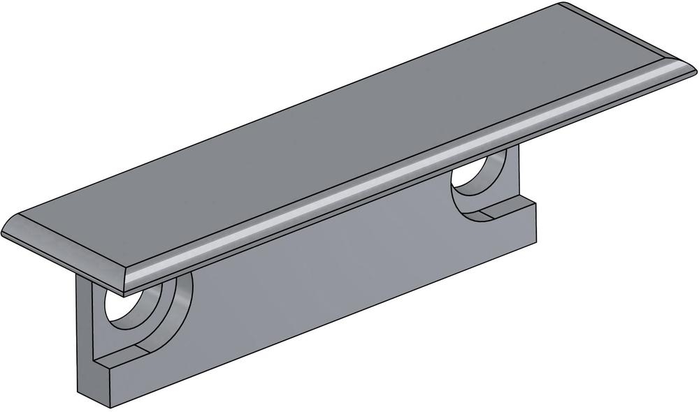 Endkappen-Set Laminato (L x B x H) 2 x 30 x 9 mm