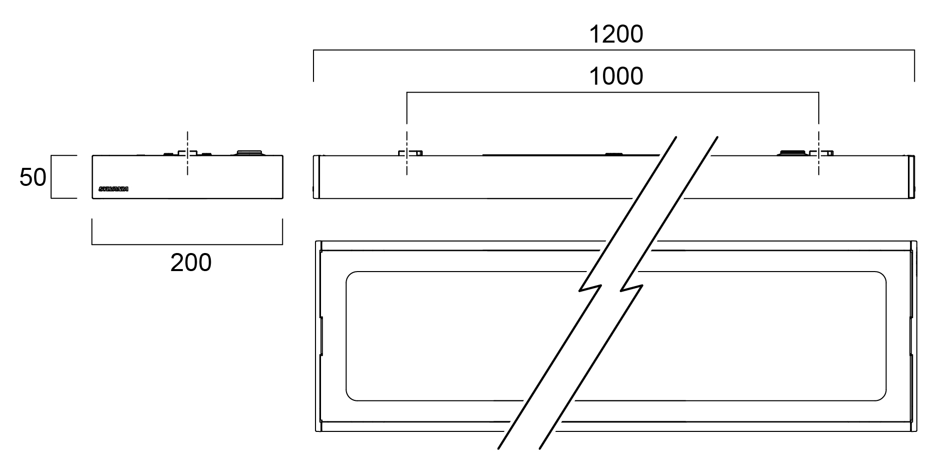 Aufbau / Pendelleuchte Micro-Prisma OPTIX 4000K 3550lm