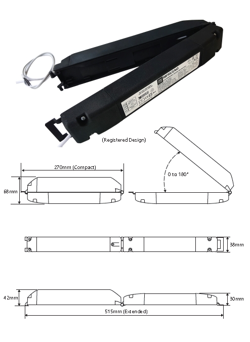 Einbauleuchte LED ASCENT 100 II ARCH 2029lm 4000k