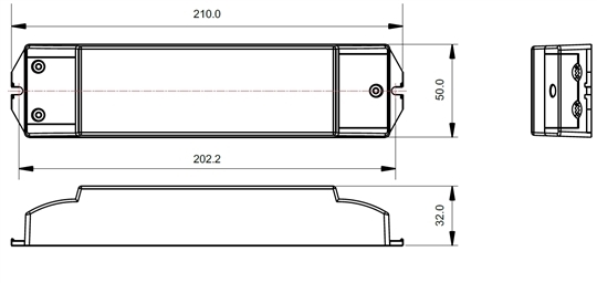 Funk Empfänger und LED Konverter CC 250-1500mA 50W