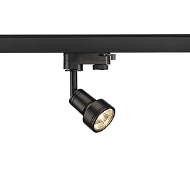 Spot schwarz GU10 3-Phasen-Adapter