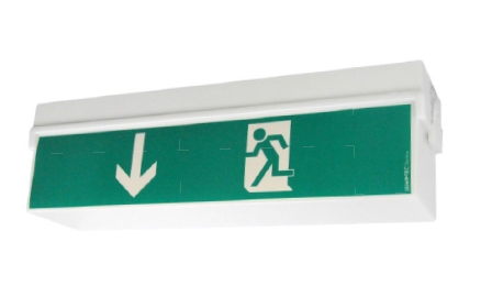 AP-Notleuchte LED 3W inkl. 3 Piktogramme