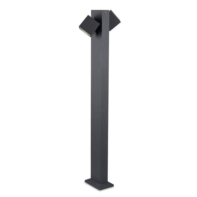 Pollerleuchte IP65 LED 22W 1081lm CRI80 3000K Anthrazit