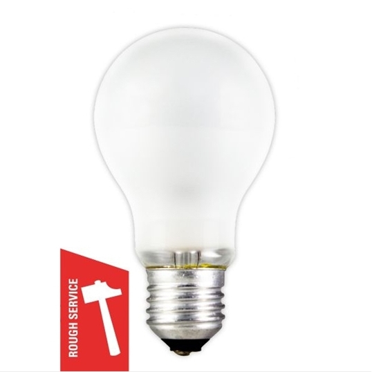 Glühlampe STOSSFEST A60 240V/E27/100W matt