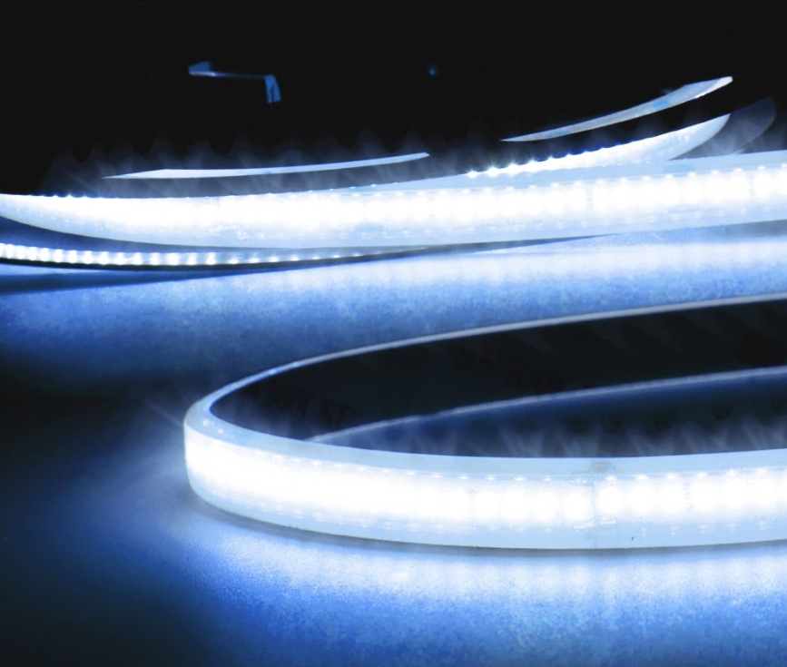 LED CRI9B Linear 48V-Flexband, 8W, IP68, blau