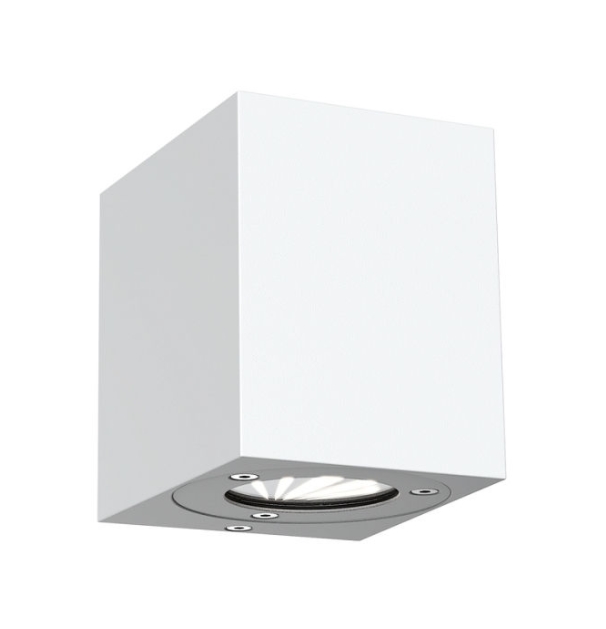 LED Wandleuchte KUBIK, 2x5W COB LED, 3000K, 700lm, IP44