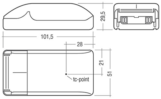 LED Konverter - 500mA/9-20W, 18-40V