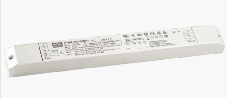 150W LED Netzteil mit PWM Ausgang 12V/12.5A, DALI2, AC Push