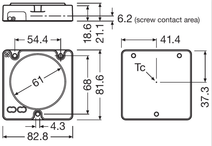 PL-CUBE-AC-1100-830-230V-G3 VS Ra80 ≤3 sdcm