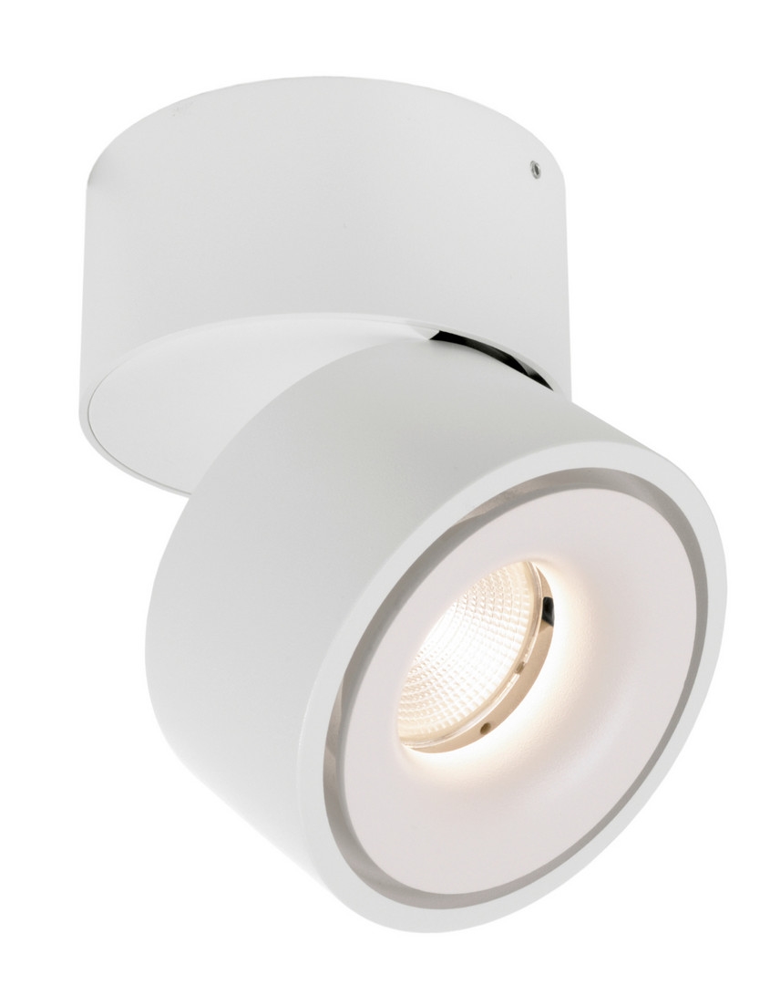 Aufbauleuchte LED UNI 2 12W 36° 3000K 835 lm Gehäuse weiss