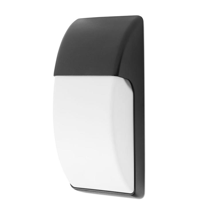 Aufbauleuchte Area IP65 IK10 schwarz  für LED 1xE27