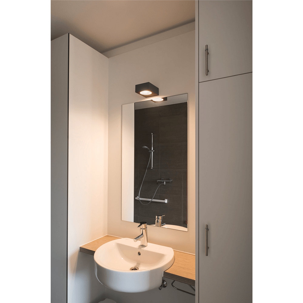 Außenwandleuchte QUADRASYL IP44, GX53 TCR-TSE max. 11W