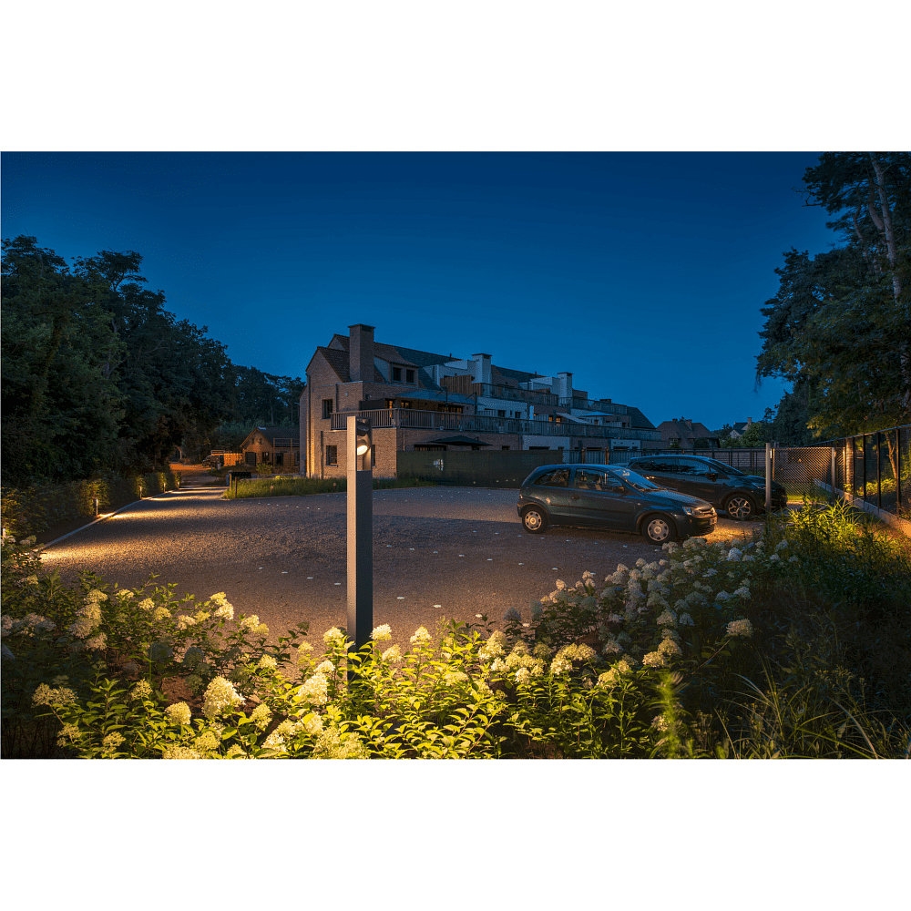 Outdoor LED Stehleuchte ESKINA FRAME 175 DOUBLE CCT, IP65 IK06, 175cm, 27W