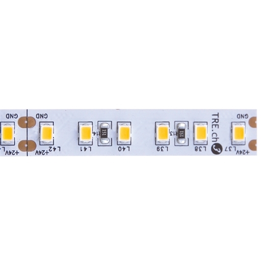 LED Strip IP20, 24VDC, 16W/m, 3000°K, 1180lm/m, 120 LED/m, CRI90, 3M