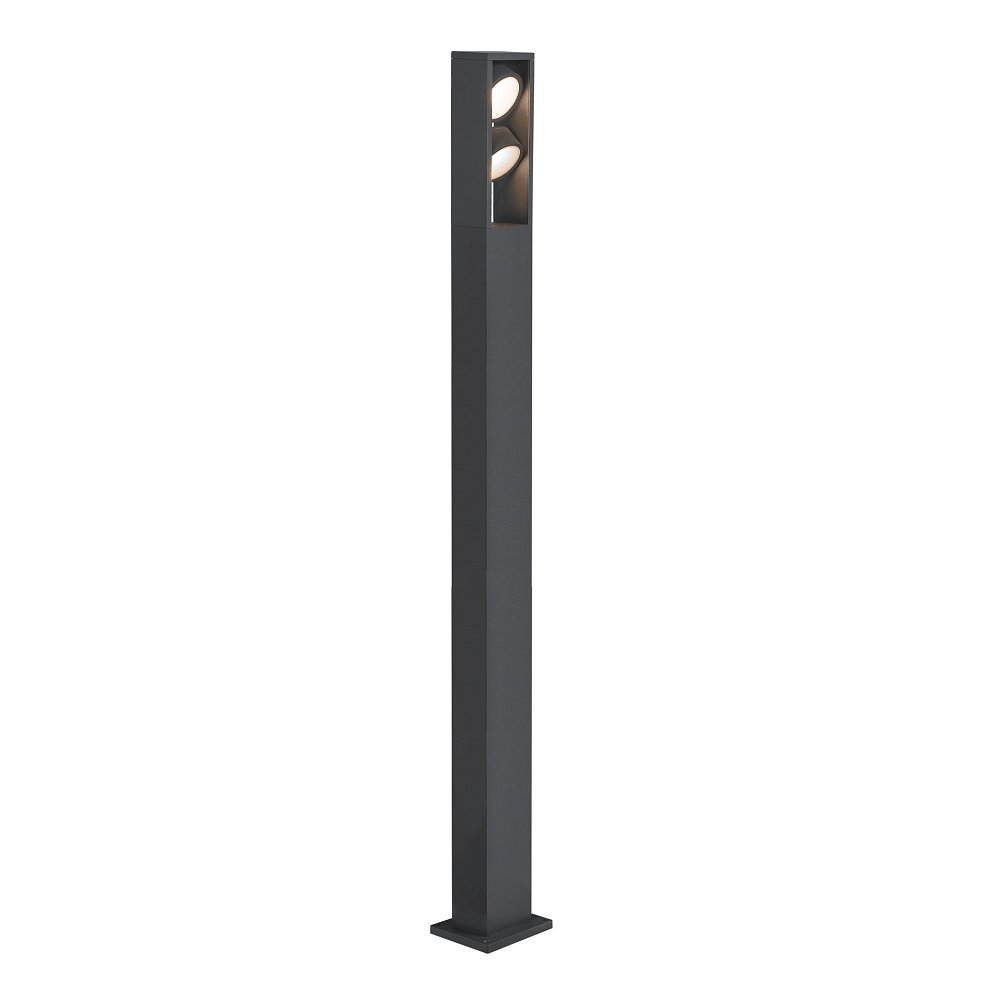 Outdoor LED Stehleuchte ESKINA FRAME 175 DOUBLE CCT, IP65 IK06, 175cm, 27W