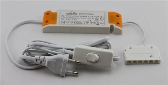 LED Konverter - 12VDC/30W, für SLIM PANEL LED