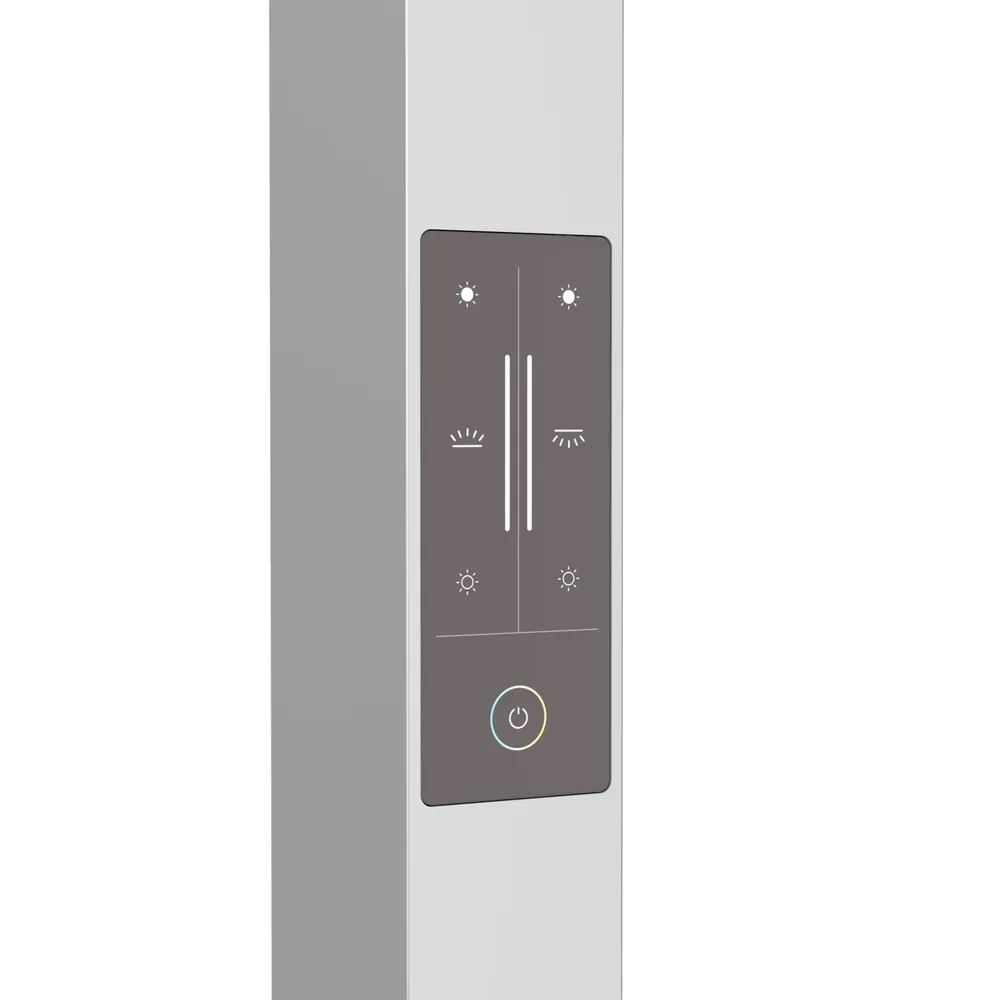 Stehleuchte LED100W 3000-5700°K, CCT+TouchDIM/Tageslicht-/PIR-Sensorweiss
