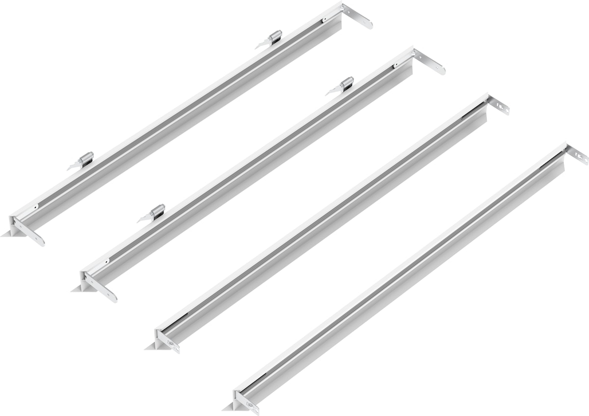 Zubehör für Gipskartondeckenrahmen für Platten 600 x 600 mm