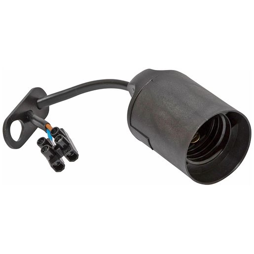 LED-Baustellenleuchte Fassung E27 mit Kabel und Schraubklemme