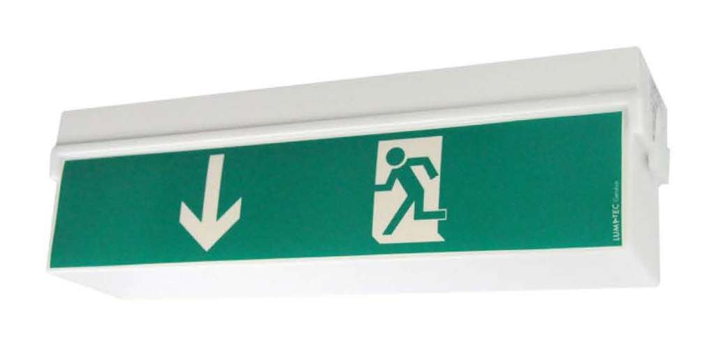 AP-Notleuchte LED 3W inkl. 3 Piktogramme