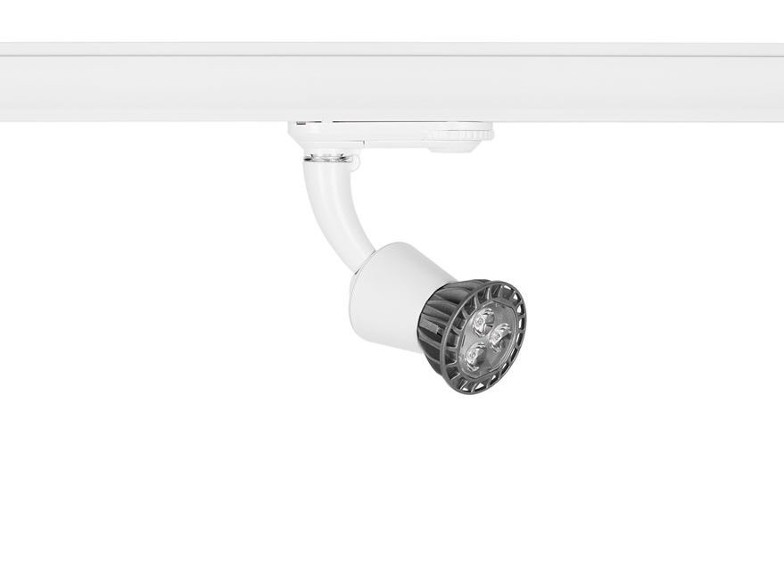 Spot weiss GU10 für 1-Phasenschiene