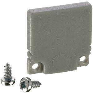 Alu-Endkappen Set hoch, Stärke 3mm, Zubehör Dolino