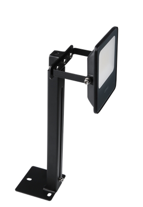 Ausleger zu LED Scheinwerfer EcoMax Re150 10/20W Arm Schwarz