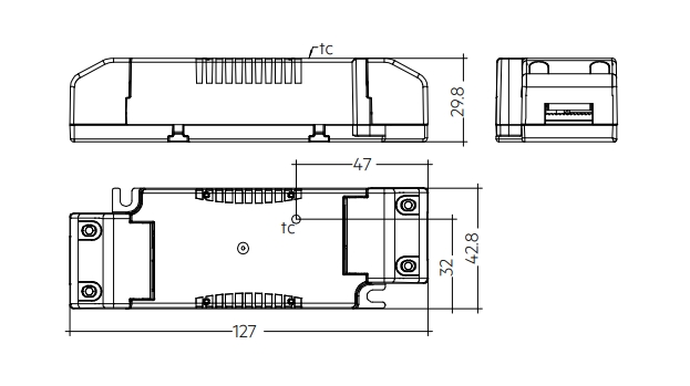LED Konverter LC 18W 24V SR SNC