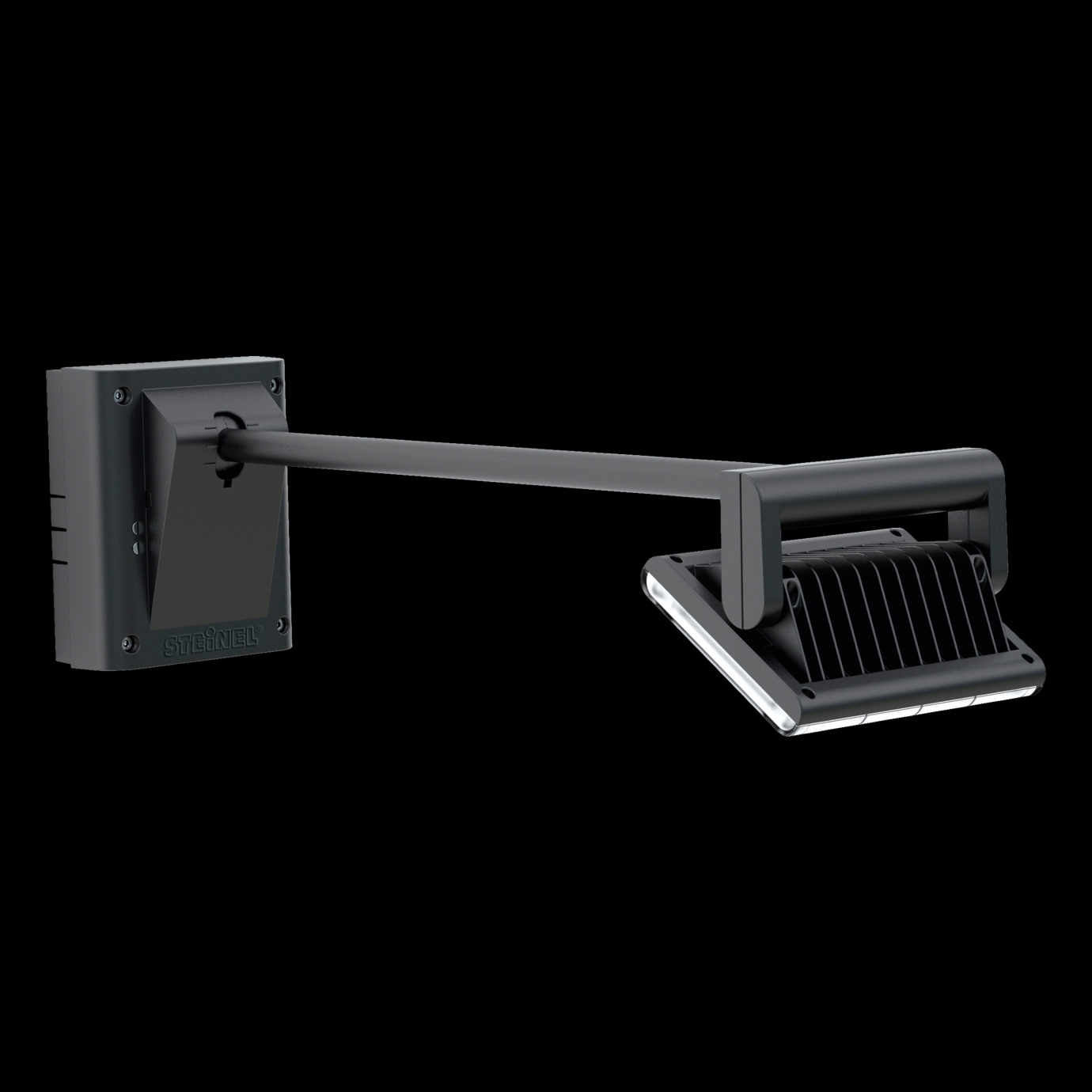 Flächen-LED-Strahler XLED FL 50, 25W, 1017LM, 3500K schwarz